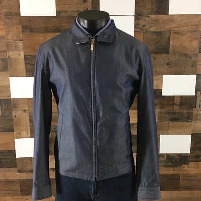 cotton blend bomber jacket
