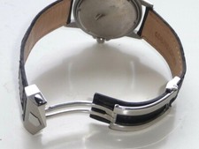 22mm Genuine Genuine Leather Band Strap with Deployment Clasp