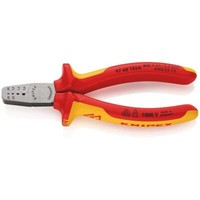 Knipex 97 68 145 A Vde-Crimpzange AderendhüLsen, 145 Mm, 0,25-2,5Mm²