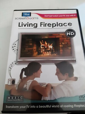 Living Fireplace HD (DVD, 2008) 