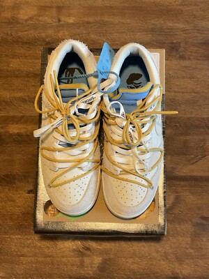 Nike Dunk Low Off White Lot 34 195240902341| eBay