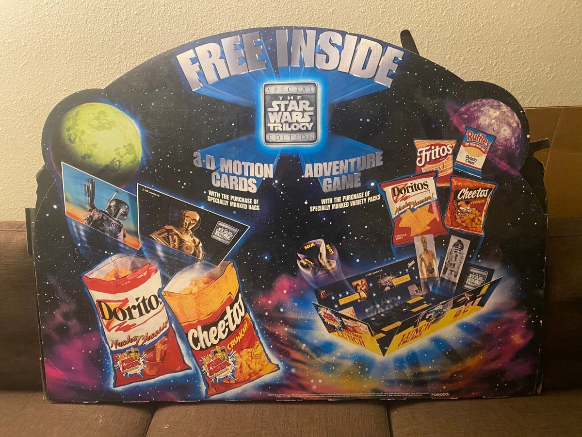 Star Wars STANDEE Doritos/Cheetos/Pepsi Cardboard Store Display