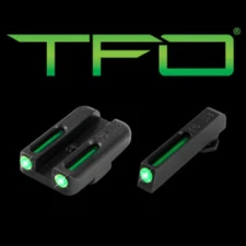TruGlo Tritium FIber Optic (TFO) Sight Set For Glock 42/43/43X/48-TG131GT1A