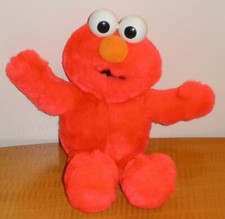 Vintage 1995 Sesame Street Talking Alphabet Elmo Plush Toy Doll ABC Song