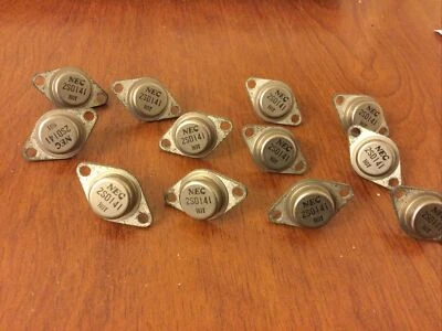 NEC 2SD141 TRANSISTOR X 2