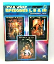 Star Wars Episodes I, II & III Instrumental Solos Horn in F and  CD Book