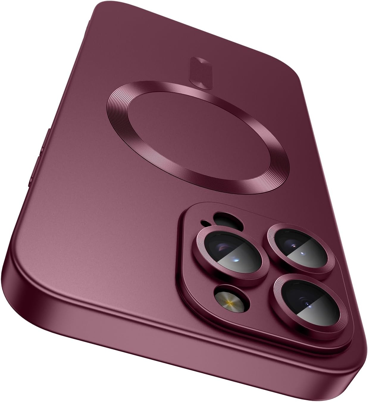 Magnetic for Iphone 16 Pro Case [Compatible with Magsafe][Built-In Camera Lens P