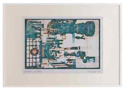 Paris 223081 Main Hall Musee D'Orsay Paris A3 Bilderrahmen Aquarell Druck