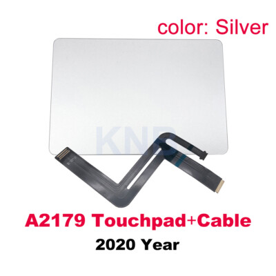 New Silver Trackpad With Flex Cable For Macbook Air 13'' A2179 Touchpad 2020 Year