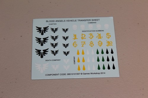 Warhammer and Warhammer 40k Decal Sheets - Multiple Factions / Armies - Picture 29 of 46