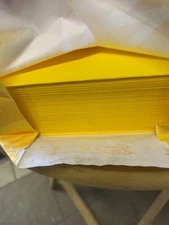 Neenah Astrobrights Solar Yellow Paper. 8.5 x 14 Smooth finish. 500 sheets