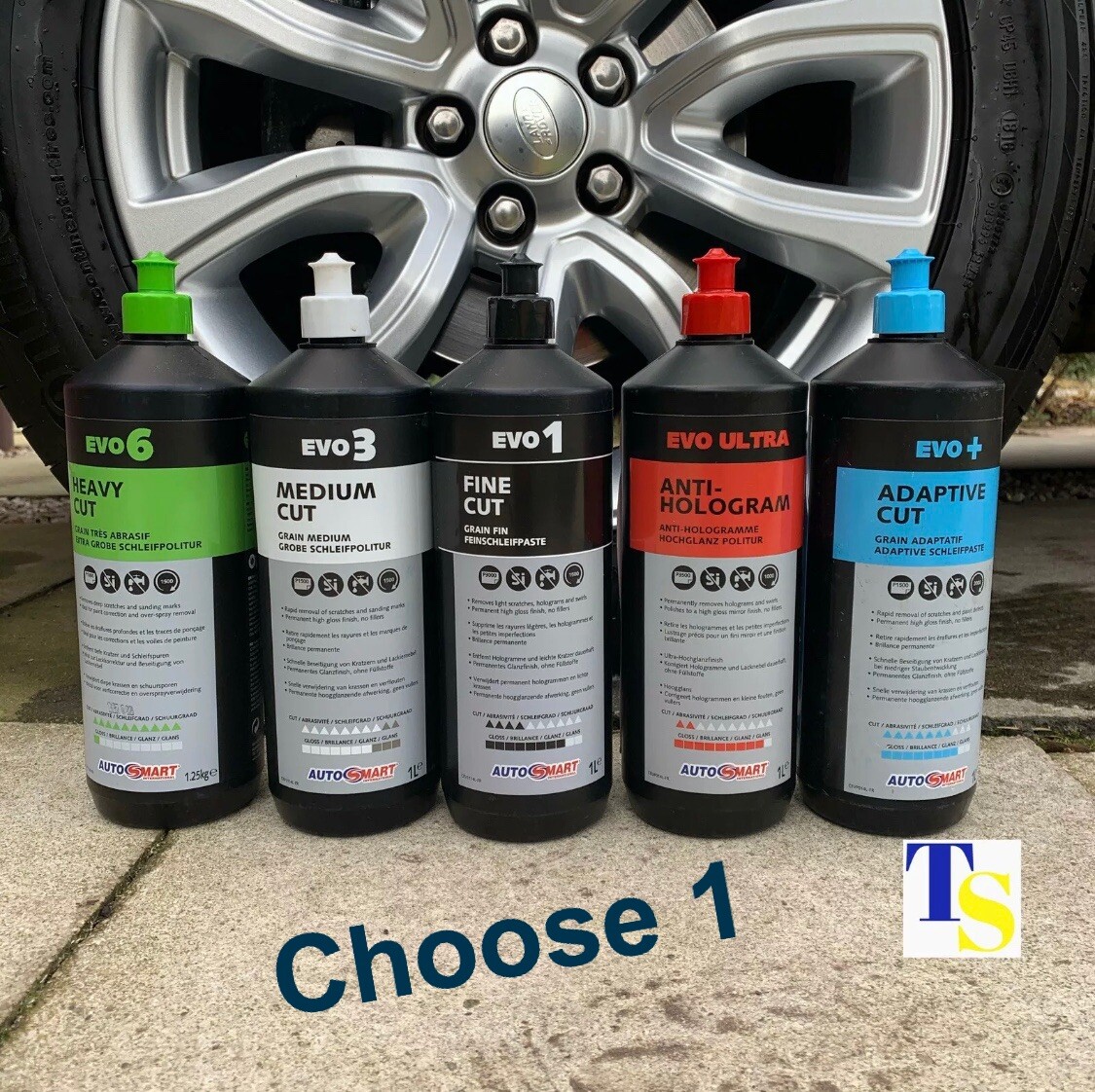 1 x Autosmart EVO 1 3 6 Ultra or + Compound (car scratch removal polish ...