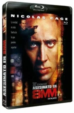 8mm (1999) Nicolas Cage Blu-Ray BRAND NEW (Spanish Package has English Audio)