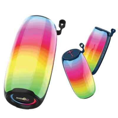 Imenso Pulse 4 Style 16 W bunte LED tragbare wasserdichte drahtlose BT Lautsprecher