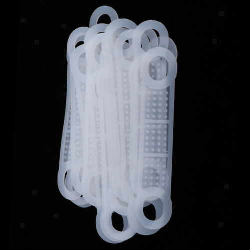 20 piezas percha de silicona transparente, antideslizante asas, percha - Imagen 1 de 12