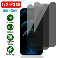 For iPhone X /XS/XR/XS Max Anti-Spy Tempered Glass Screen Protector Privacy