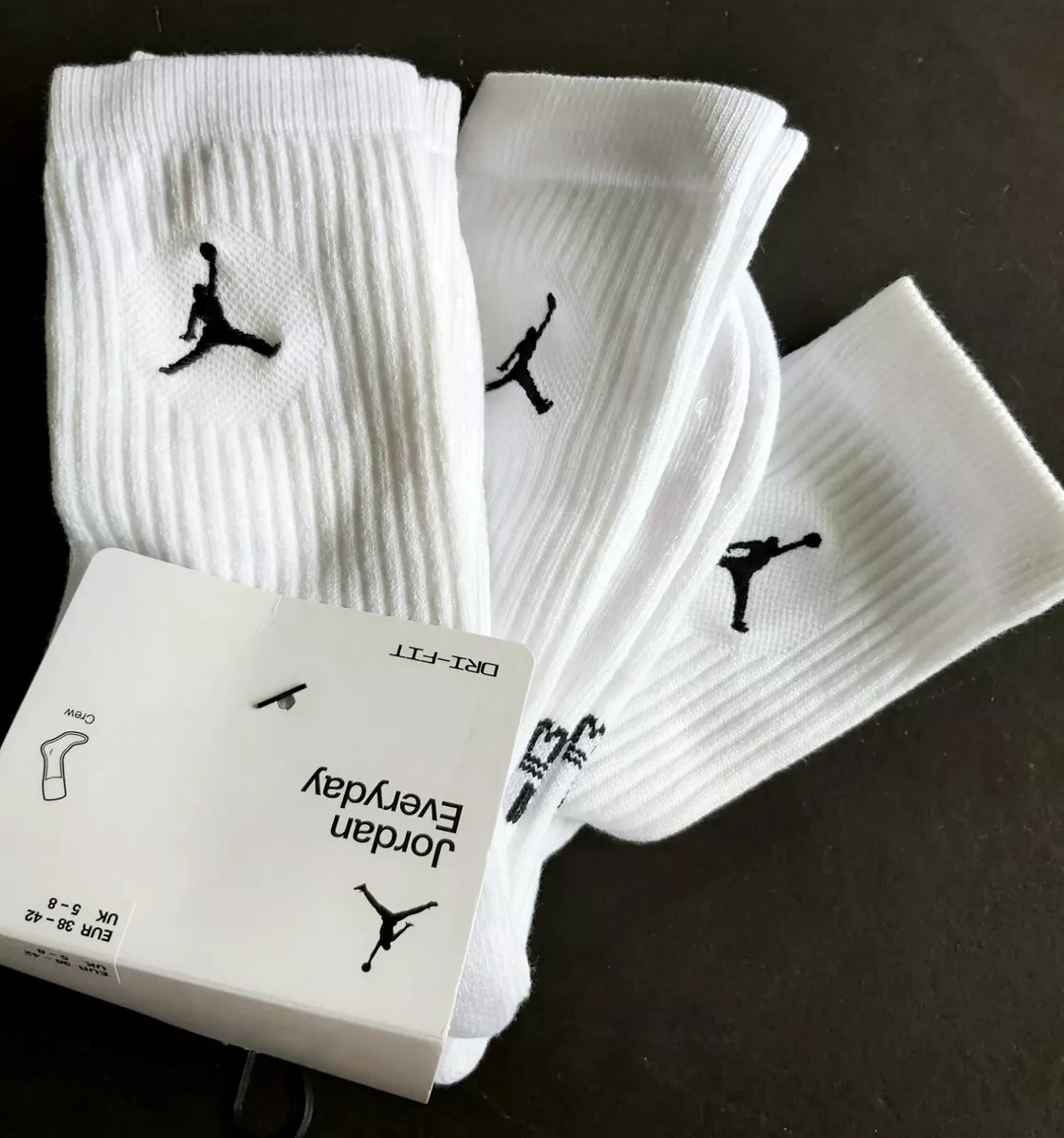 Nike jordan top dri fit socks