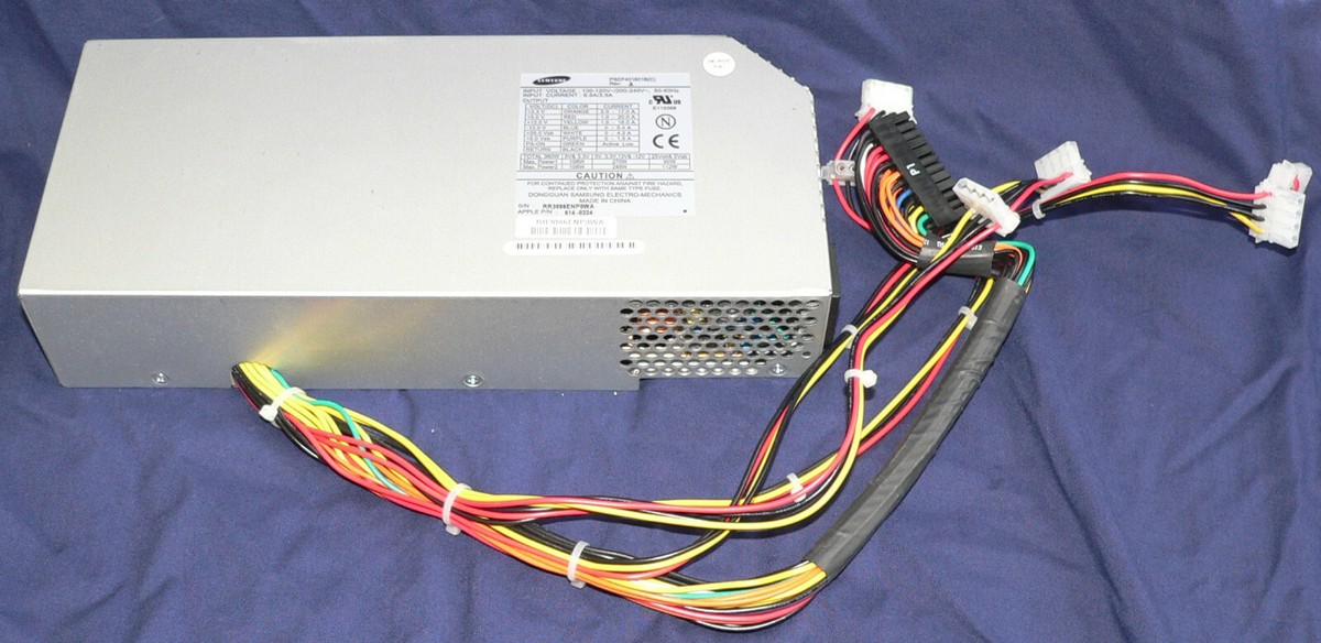 Apple MDD G4 Power Supply PowerMac 360W PSCF401601B API1PC36 Fully