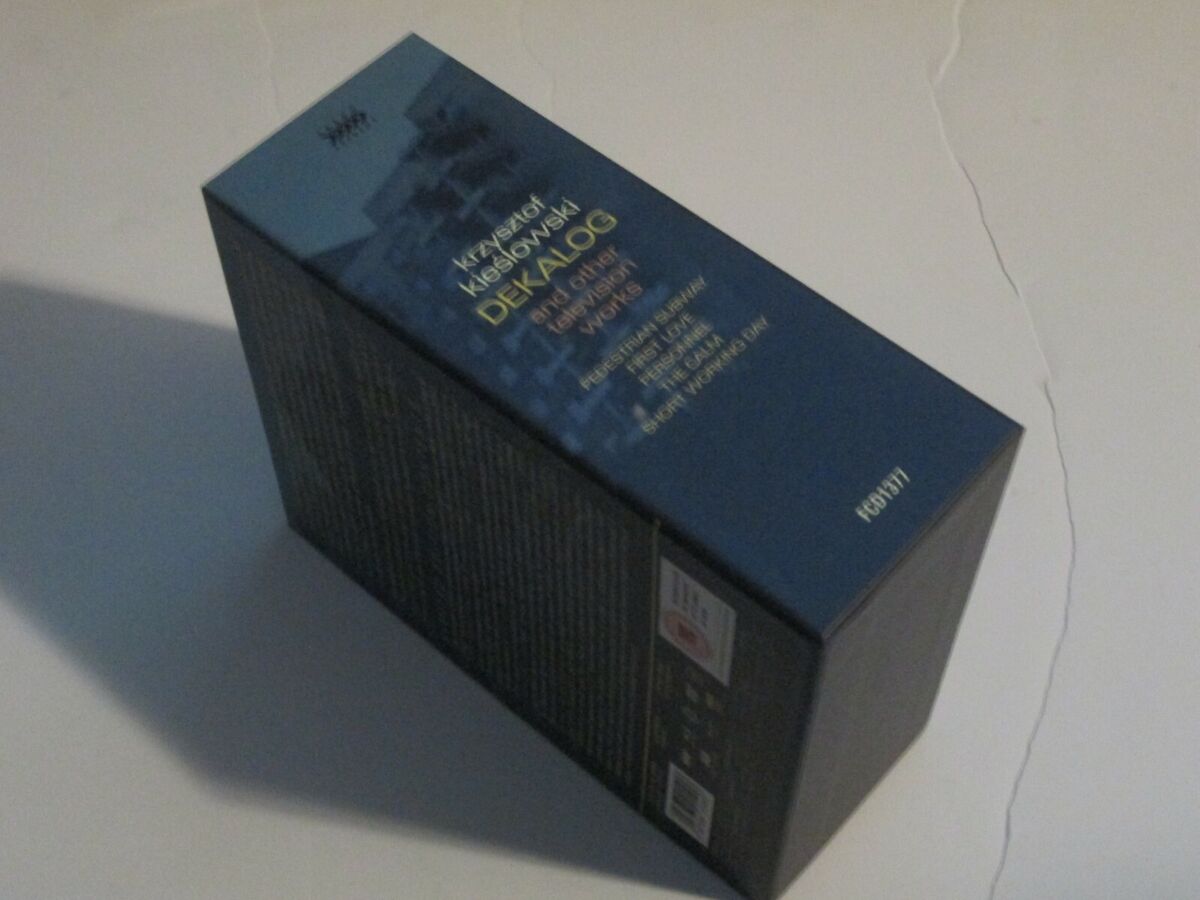 Dekalog Krzysztof Kieslowski Blu-ray / DVD Box set Arrow Academy