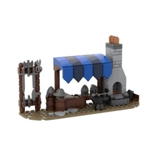 ZITIANYOUBUILD MOC-78790 Medieval Forger 152 Piece for Ages 6 and Up