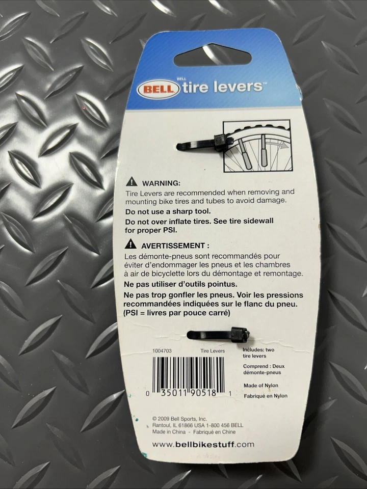 Palancas para neumáticos Bell Bike, nuevas nunca usadas, mi último juego Foto 3 de 3