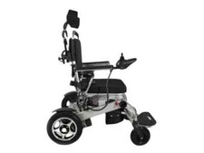 Electric folding wheelchair