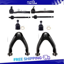 8 Front Control Arm And Ball Joints Tie Rod Ends For Honda CR-V 1997-2000 2001