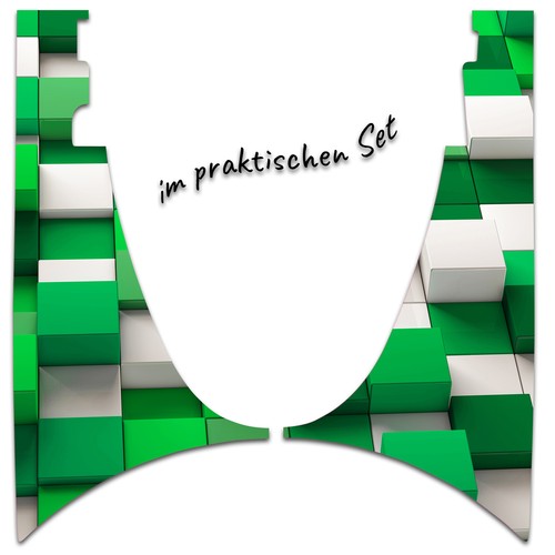Decoración Pegatina Thermomix Lámina Cocina TM31 Protección Set - Cubo Verde - Imagen 2 de 5