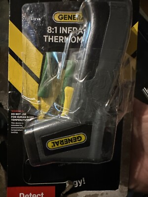 GENERAL Laser Temperature IRT-205 Infrared Thermometer 8:1 Home Draft Detection