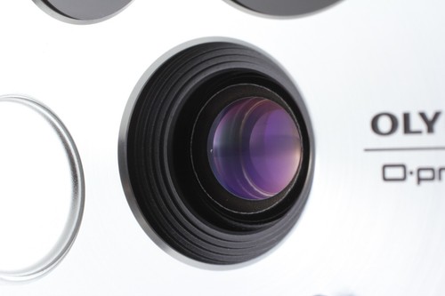 "NEUWERTIG+++ mit Blitz" Olympus O-Product analoge Kompaktkamera 35 mm f3,5 JAPAN - Bild 12 von 14