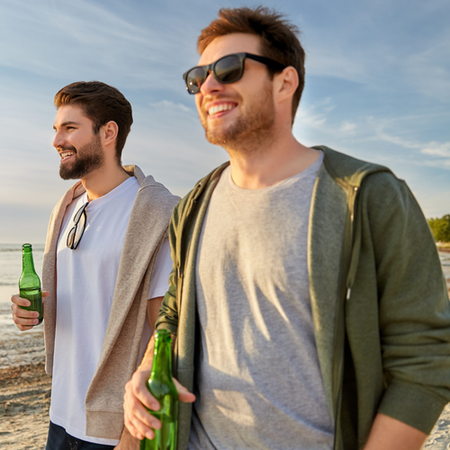 Nuevo Estilo Para Hombres Gafas de Sol Cuadradas POLARIZADAS Lujo Parte Superior Plana Negras Gafas de Gran Tamaño - Imagen 5 de 33