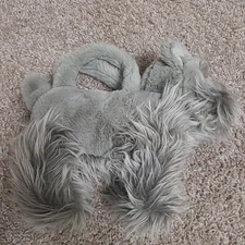 Plushies Huggable Dog Schnauzer Puppy Animal Purse Plush 12" Toy NWT