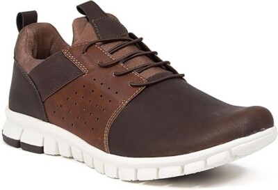 DEER STAGS Mens Black Bungee Laces Pull-Tabs Betts Slip On Sneakers Shoes 9 M Deer Stags Men main image 4