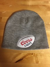  NEW Coors Light Football Beanie/Stocking Hat