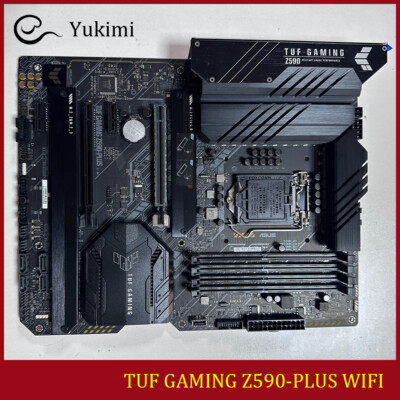 FOR ASUS TUF GAMING Z590-PLUS WIFI LGA 1200 128GB HDMI Motherboard Test OK