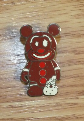 Disney  Vinylmation Mystery  Holiday #1 - Ginger Bread Man Limited Release Pin 