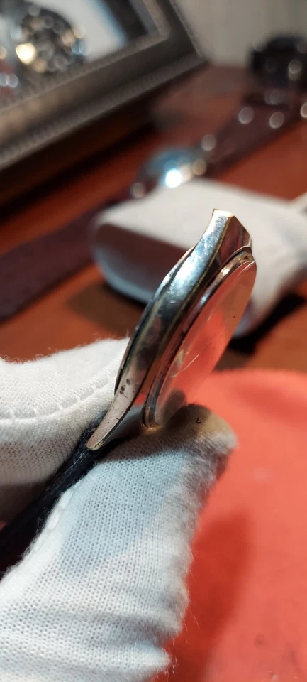 Reloj Bolsillo Pulsar Casero Esfera Negra Foto 4 de 4