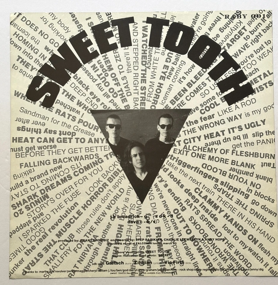 Sweet Tooth Soft White Underbelly 1990  Earache ‎– MOSH 21  Vinyl UK Import - Image 3 of 4