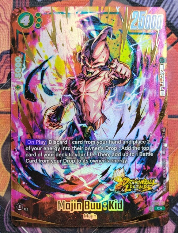 Majin Buu: Kid 魔人ブウ 純粋 チャンピオンシップ 英語版 Majin Buu : Kid (Alternate Art) - Fusion World Promotion Cards and
