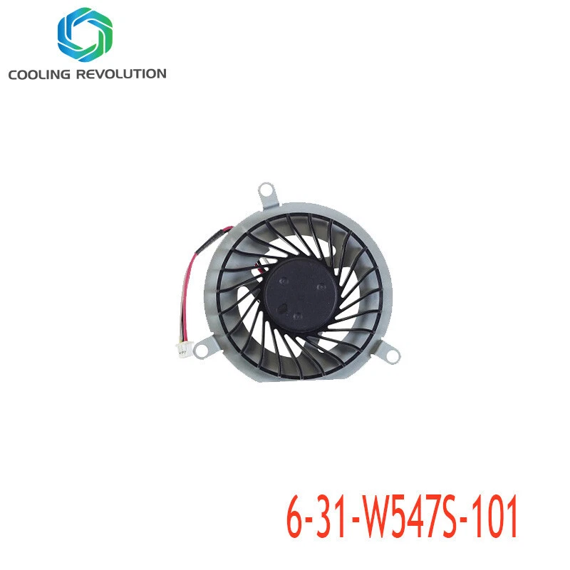 Laptop CPU Cooling Fan 3Pin W547S 6-31-W547S-101 6-31-W547S-100 - Image 2 of 2