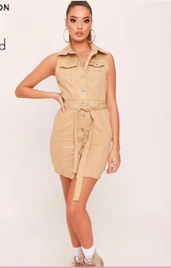 I saw it first denim dress cheap