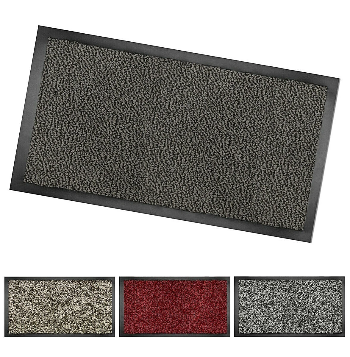 Vivol Tappeto In Gomma Forata 50x80 Cm - Zerbino Esterno Antiscivolo, Drenante E Modulabile
