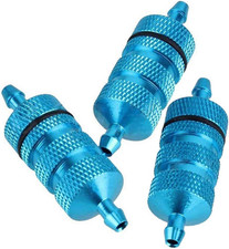 3PCS RC Aluminum Nitro Fuel Filter Compatible with HSP Traxxas 1/8 1/10 Nitro Ca