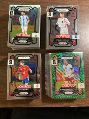 2026 Panini Prizm Monopoly FIFA World Cup Soccer - Choose Card - Free Shipping!