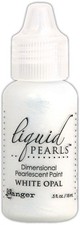 Ranger Liquid Pearls Dimensional Pearlescent Paint .5oz-White Opal