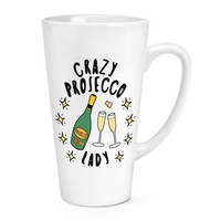 VerrüCkte Prosecco Damen Stars 483Ml Groß Latte Becher Tasse Lustig Spass Mutter