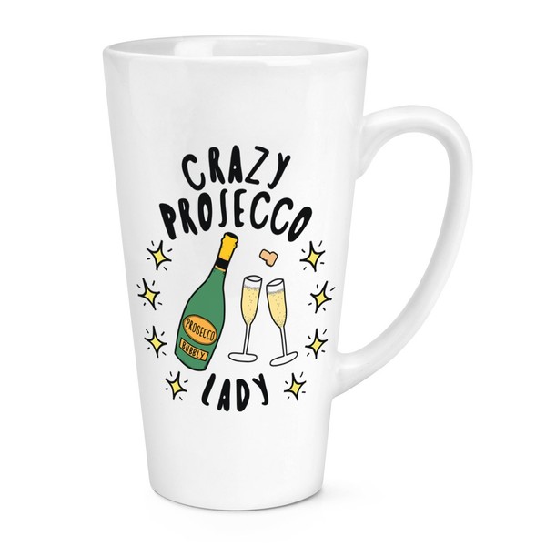 VerrüCkte Prosecco Damen Stars 483Ml Groß Latte Becher Tasse Lustig Spass Mutter-image