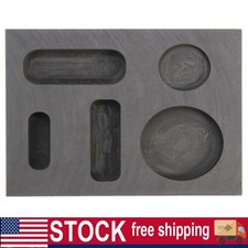 Graphite Ingot Mold Crucible Mold for Melting Casting Gold Silver Metal