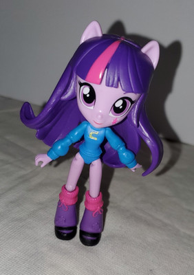 2015 Hasbro TWILIGHT SPARKLE Equestria Girl Pep Rally Mini Doll  MLP ~5''