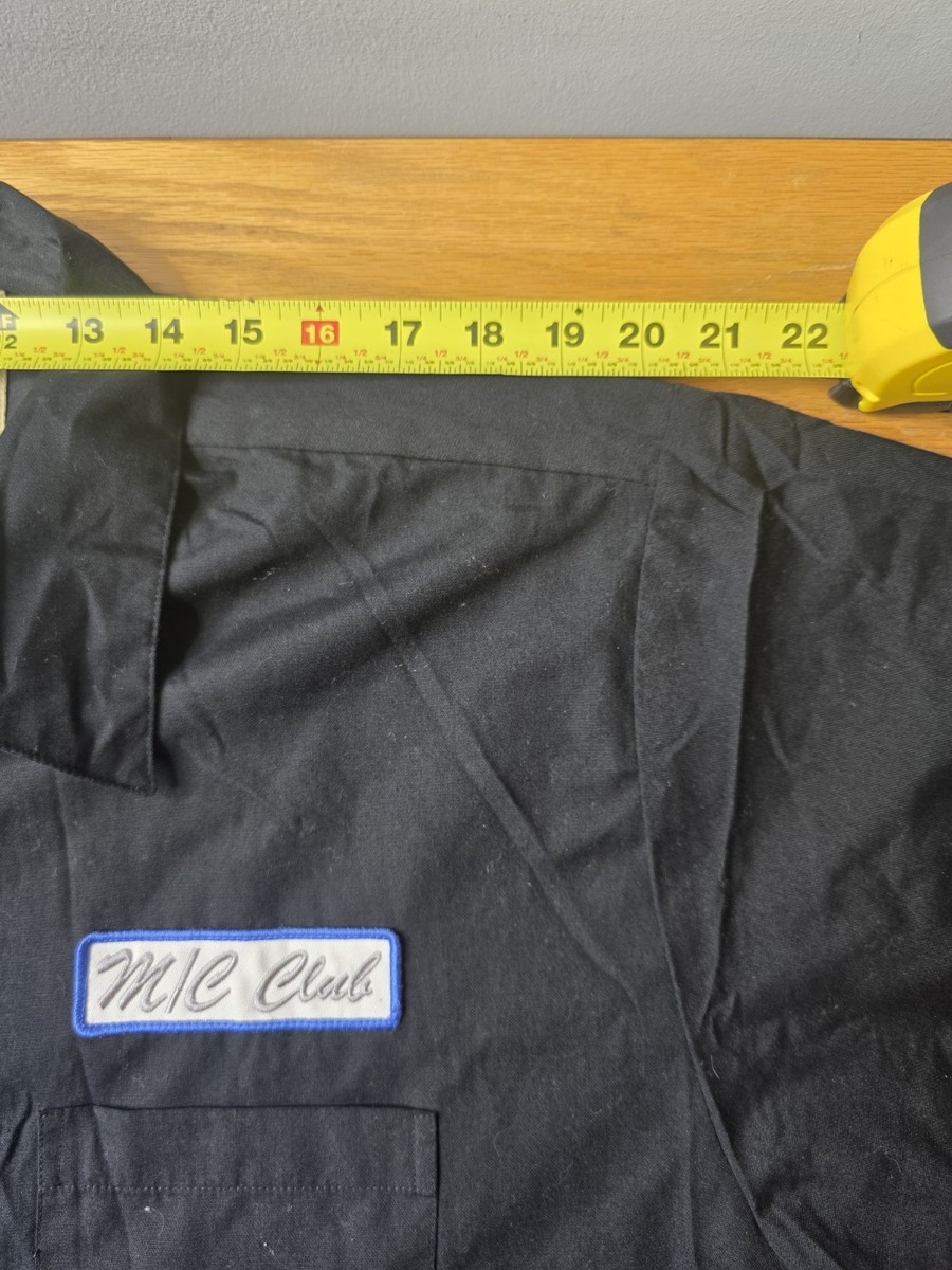 Vintage West Coast Choppers Jesse James M/C Club Work Shirt Size